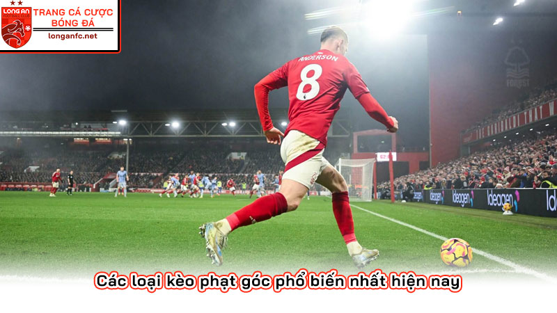 Các loại kèo phạt góc phổ biến nhất hiện nay