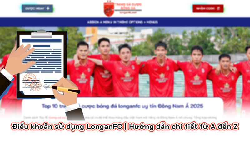 Điều khoản sử dụng LonganFC | Hướng dẫn chi tiết từ A đến Z Điều khoản sử dụng LonganFC | Hướng dẫn chi tiết từ A đến Z