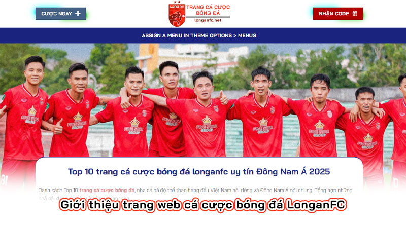 Giới thiệu trang web cá cược bóng đá LonganFC Giới thiệu trang web cá cược bóng đá LonganFC