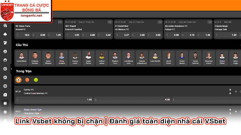 Link Vsbet không bị chặn | Đánh giá toàn diện nhà cái VSbet